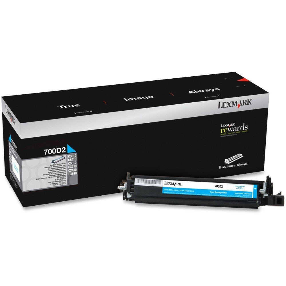 Lexmark 70C0D20 Cs/Cx31X 41X 51X Cyan Developer Image 1