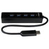 StarTech.com ST4300PBU3 StarTech Cable 4Port Portable SuperSpeed USB3.0 Hub Image 1
