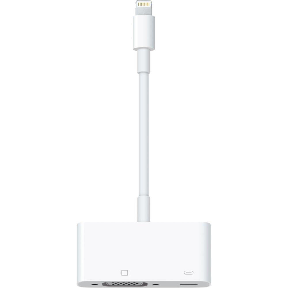 4xem 4Xlightningvga Adapter 8Pin Lightning to VGA - Apple iPad/iPhone/iPod Display Sharing Image 1