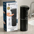 GentleJet JetFoam Automatic Foam Soap Dispenser Touchless Sensor, USB-C Rechargeable, Adjustable Output, IPX5 Waterproof, 300 ml, Bathroom & Kitchen Countertop