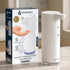 GentleJet EasyFoam Automatic Foaming Soap Dispenser – Touchless Sensor, USB-C Rechargeable, 304 Stainless Steel, IPX5 Waterproof for Bathroom Kitchen Sink, 9.5 oz / 280 ml