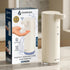 GentleJet EasyFoam Automatic Foaming Soap Dispenser – Touchless Sensor, USB-C Rechargeable, 304 Stainless Steel, IPX5 Waterproof for Bathroom Kitchen Sink, 9.5 oz / 280 ml