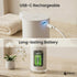 GentleJet EasyFoam Automatic Foaming Soap Dispenser – Touchless Sensor, USB-C Rechargeable, 304 Stainless Steel, IPX5 Waterproof for Bathroom Kitchen Sink, 9.5 oz / 280 ml