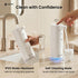 GentleJet EasyFoam Automatic Foaming Soap Dispenser – Touchless Sensor, USB-C Rechargeable, 304 Stainless Steel, IPX5 Waterproof for Bathroom Kitchen Sink, 9.5 oz / 280 ml
