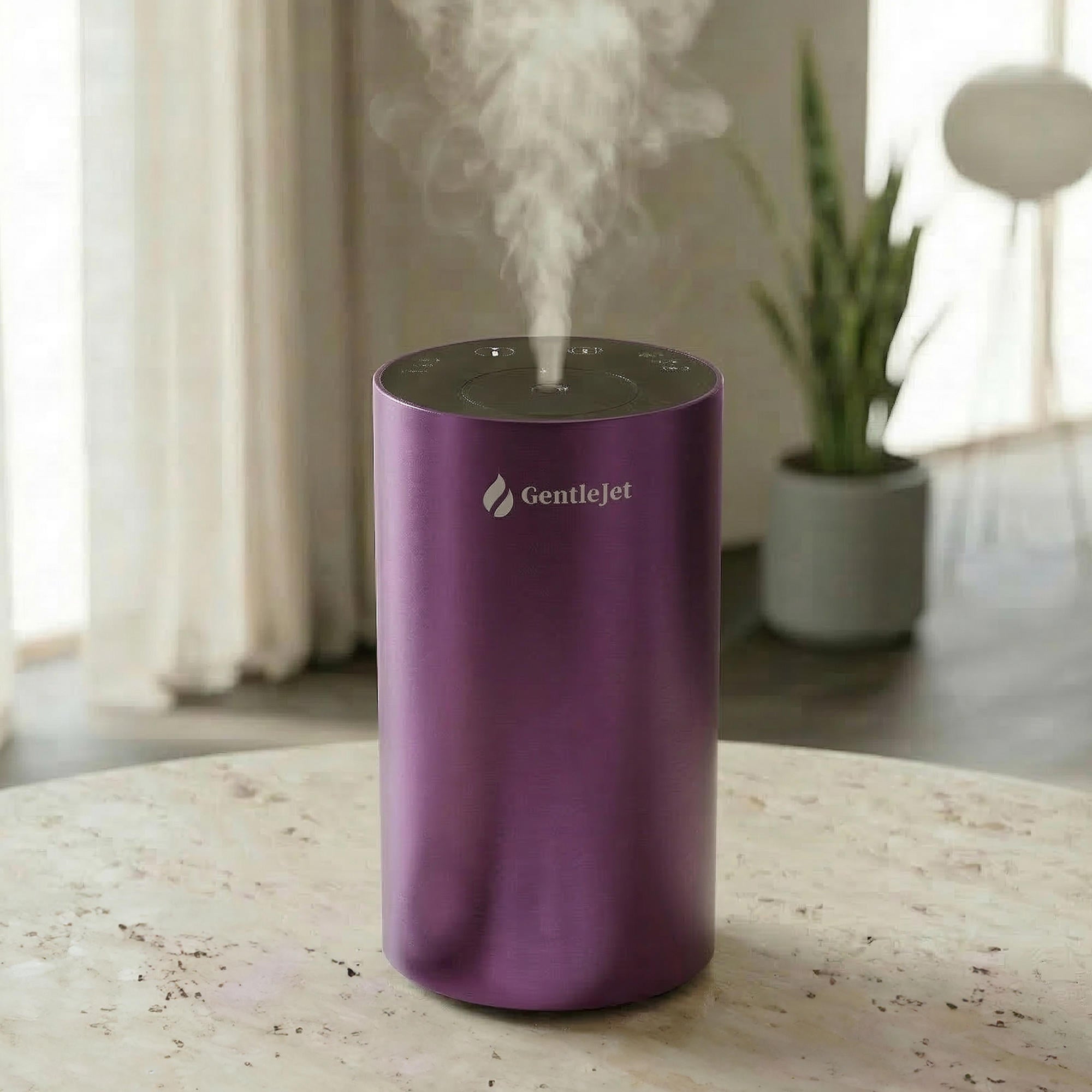 GentleJet LiteMist Portable Waterless Essential Oil Diffuser, USB-C Rechargeable, 20 mL