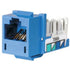 Hubbell HXJ5EB Category 5E Jack Blue 190 MHz Bandwidth Image 1