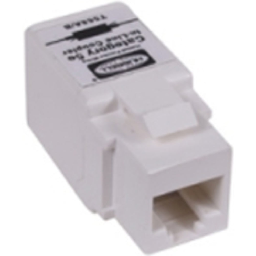 Hubbell SFC5EW Istation Keystone RJ-45 Coupler F Image 1