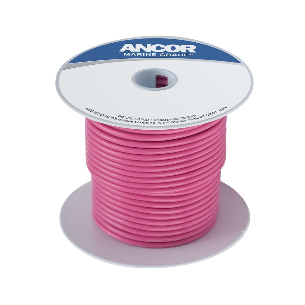 Ancor 102610 Pink 16 Awg Tinned Copper Wire 100' Image 1