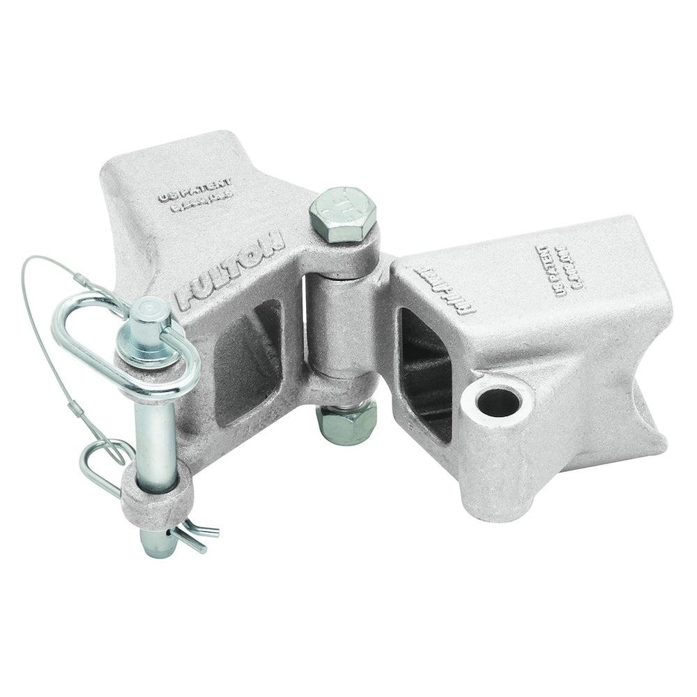 Fulton HDPB230101 Fold-Away Bolt-On Hinge Kit - 2" x 3" Trailer Beam - 5,000 lb Rating Image 1