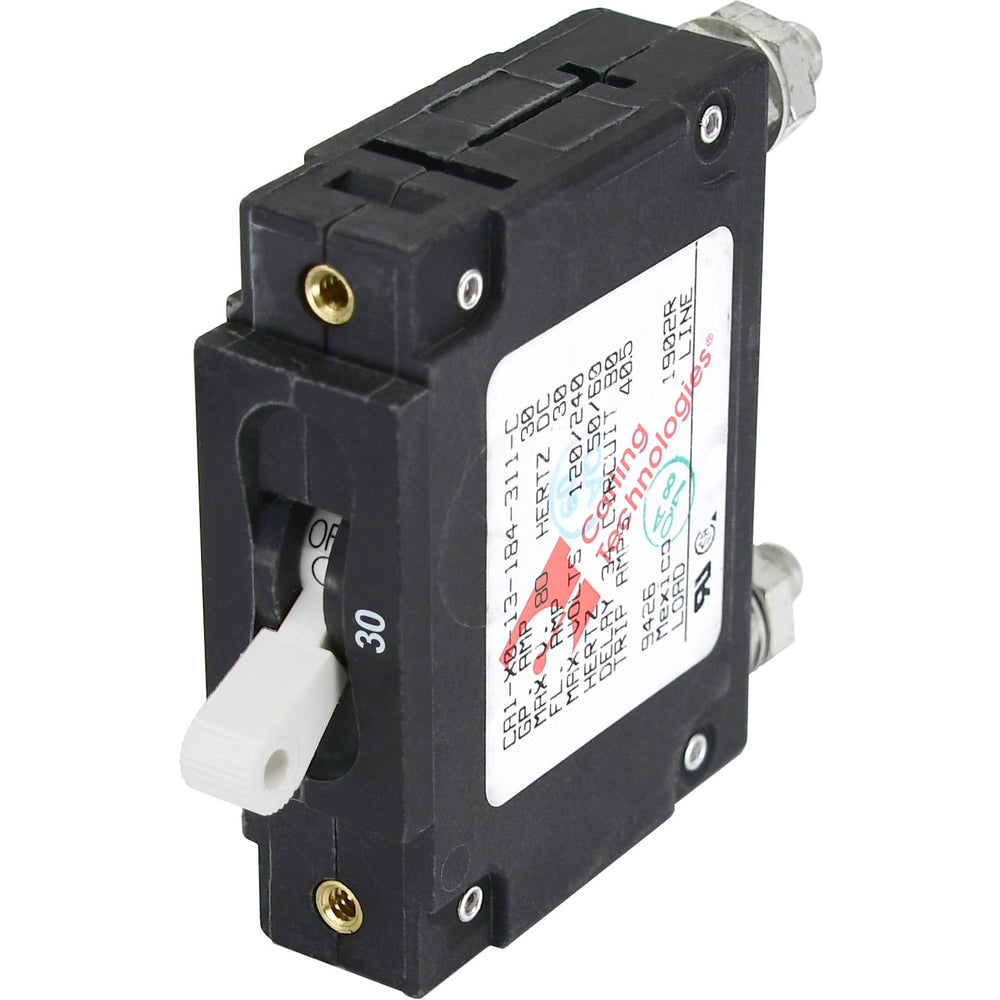 Blue Sea Systems 7355 C-Series Toggle Single Pole 30A Image 1