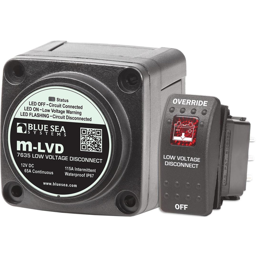 Blue Sea Systems 7635-Bss M-Lvd Low Voltage Disconnect 12Vdc Image 1