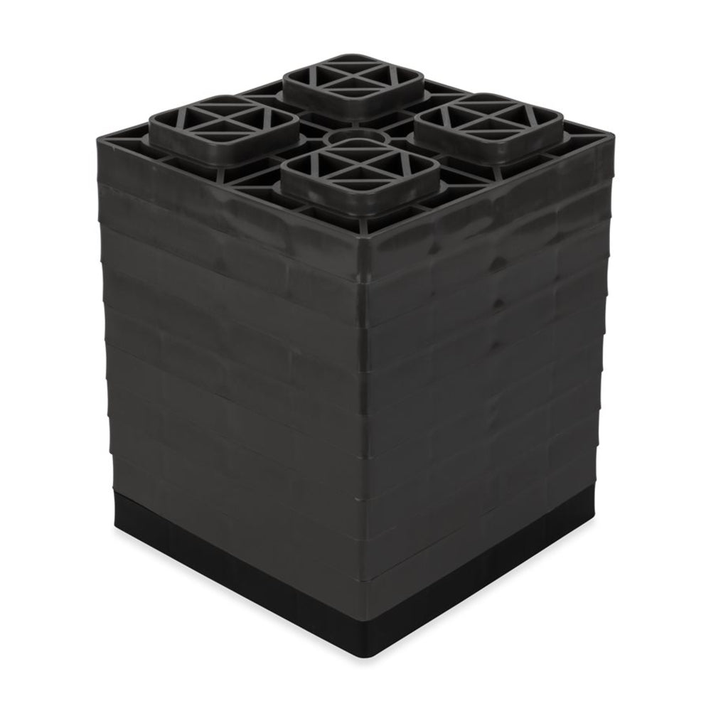 Camco 44521 Fasten Leveling Blocks T-Handle 2X2 Brown *10-Pack Image 1