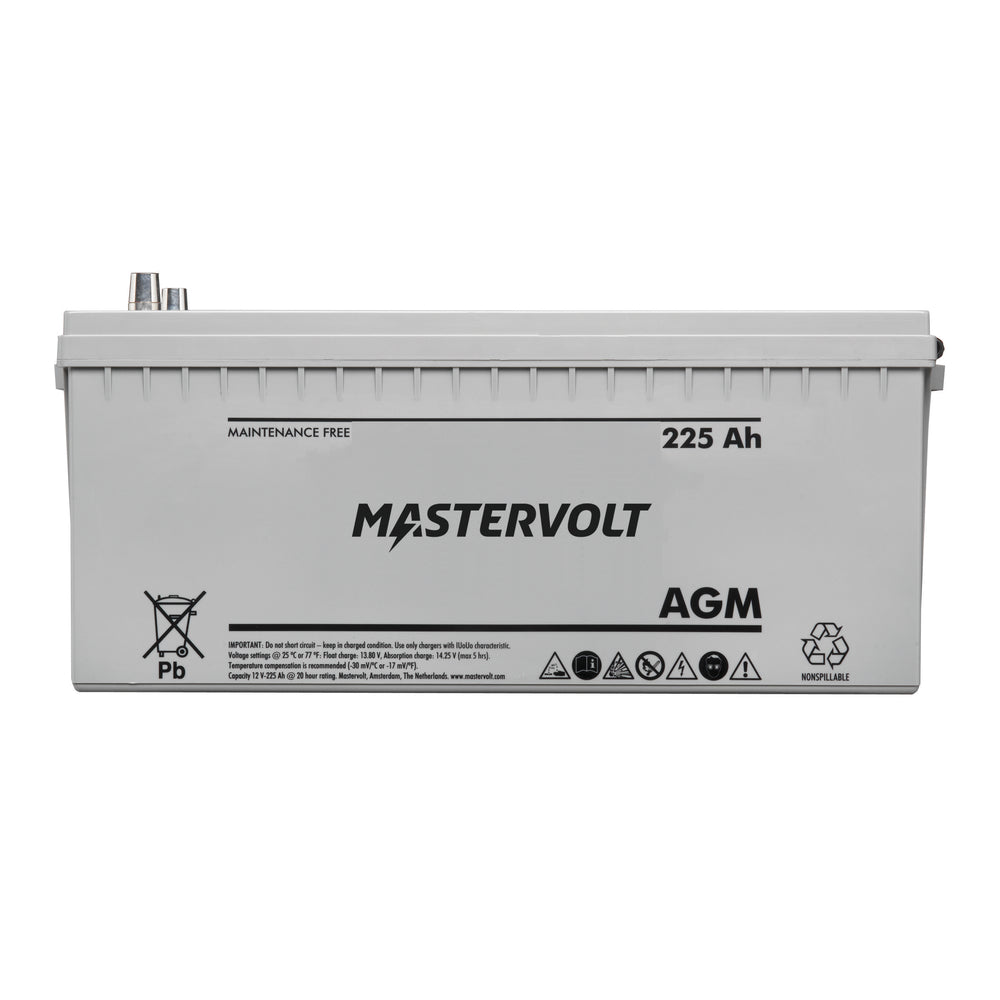 MASTERVOLT 62002250 Mv 12/225 Ah Agm Battery Image 1