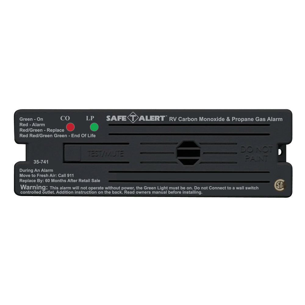 Safe-T-Alert 35-741-Wht Carbon Monoxide Propane Alarm - White Image 1
