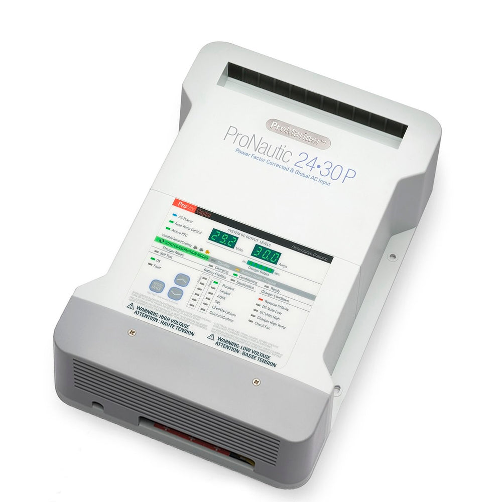 Promariner 63180 Pronautic 2430P 30 Amp Battery Charger 24V 3 Bank 120/240V Image 1