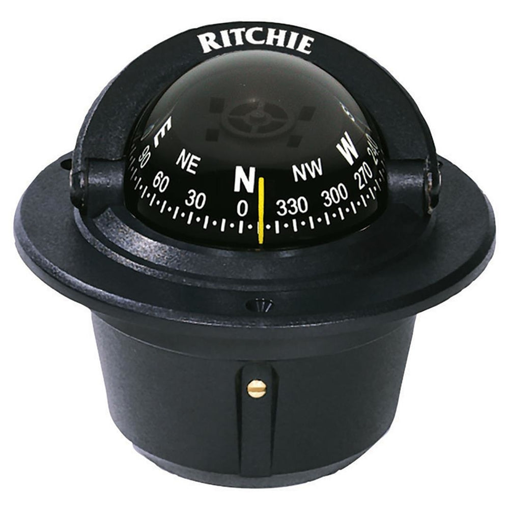 Ritchie F-50 Compass Flush Mount 2.75" Dial - Black Image 1