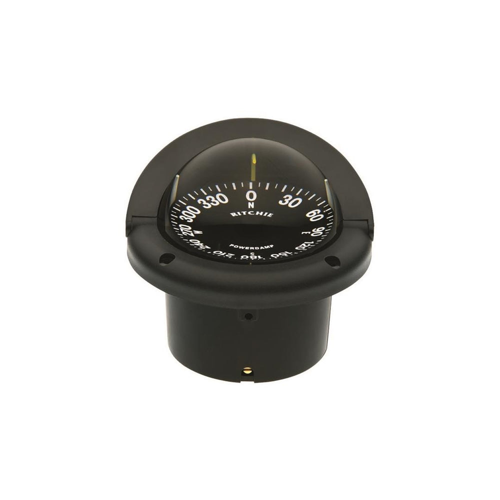 Ritchie Compasses Hf-742 Compass Flush Mount 3.75" Dial Black Image 1