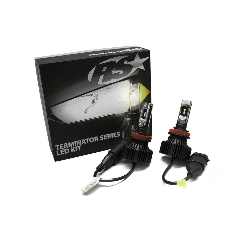 Racesport 9005Tled Terminatorseries 9005 Fanlessled Headlight Kit Pinpoint Image 1
