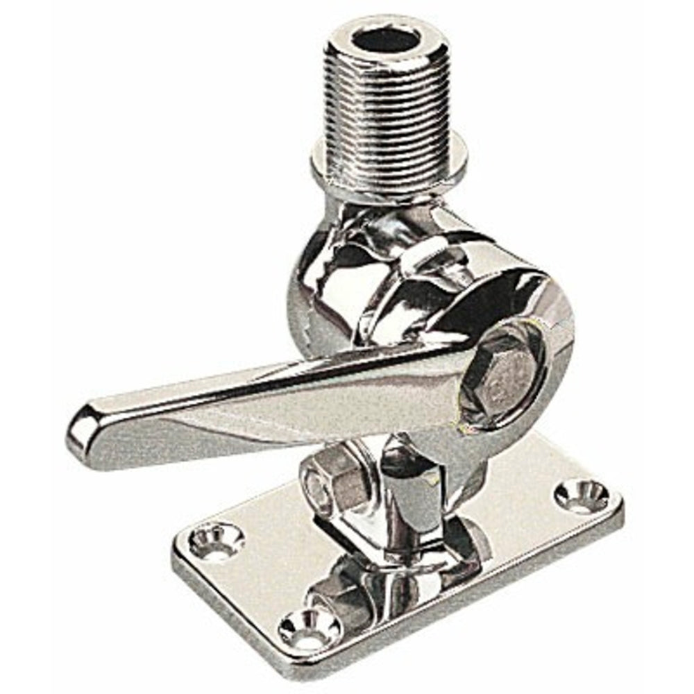 Sea Dog Marine 329300-1 Die Cast Zinc Antenna Base - Adjustable Image 1