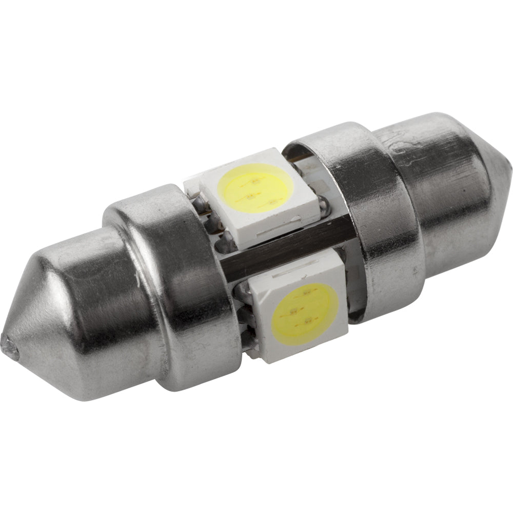 Sea Dog Marine 442431-1 LED Festoon Bulb 1-1/4 4 ALRND - Nickel Plated Brass Image 1