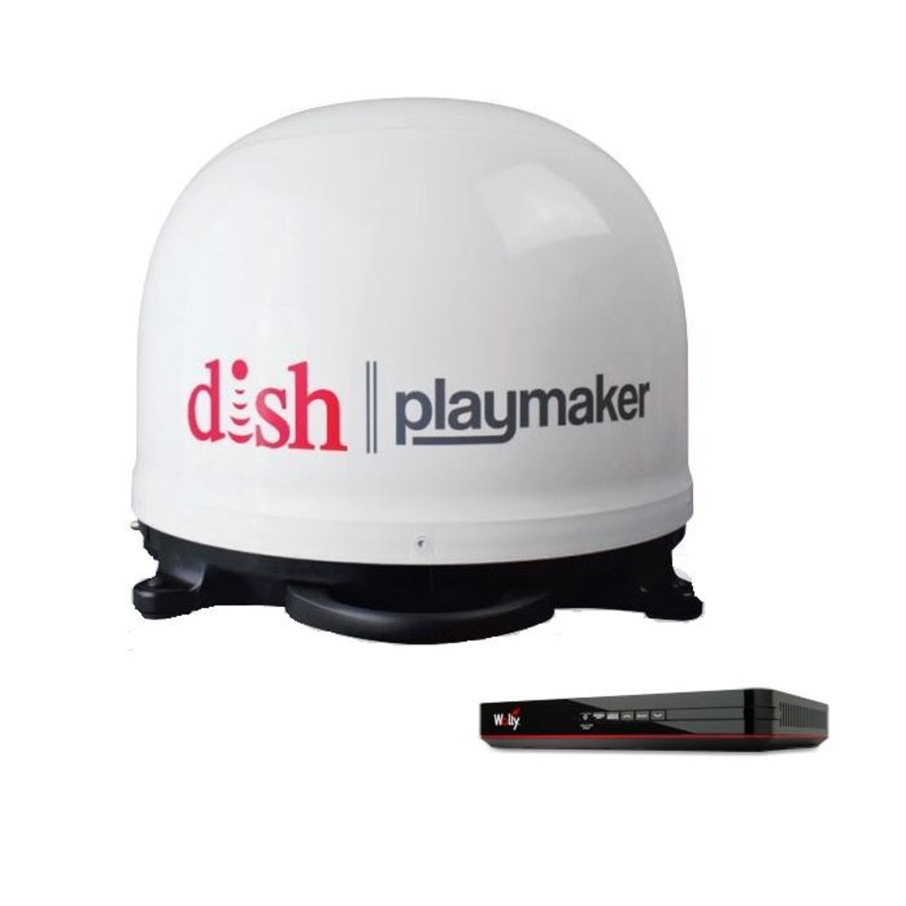 WINEGARD PL7000R Dish Playmaker Auto Sat Wht Bundle Image 1