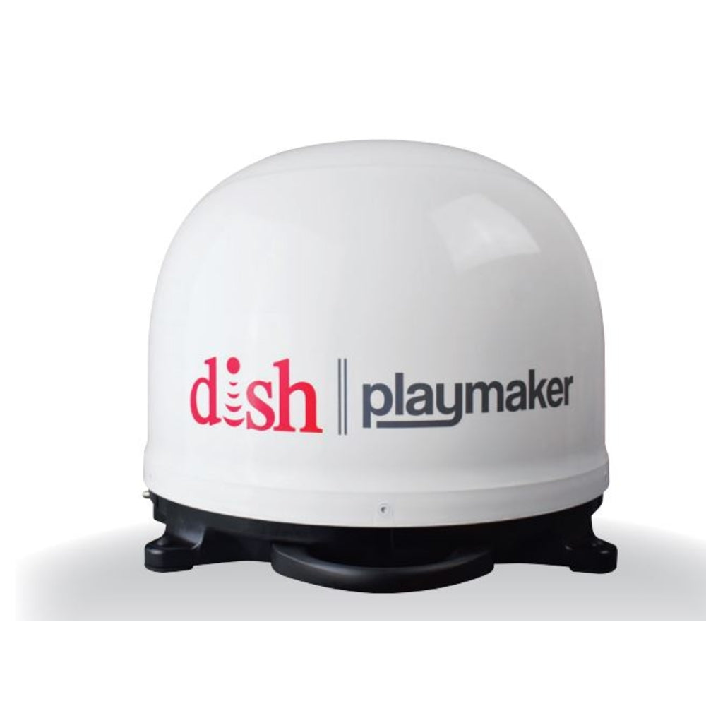 WINEGARD PL-8000 Dish Playmaker Dual Auto Sat White Image 1
