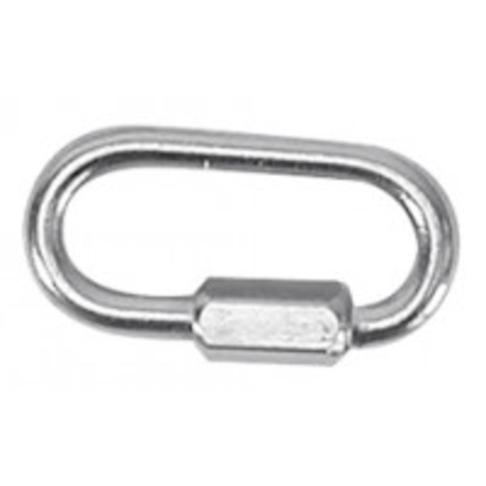 Whitecap S-1553P 5/16 Zinc-Plated Steel Quick Link Image 1