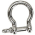 Whitecap S-4072P Stainless Steel Anchor Shackle - 1/4 Inch Image 1