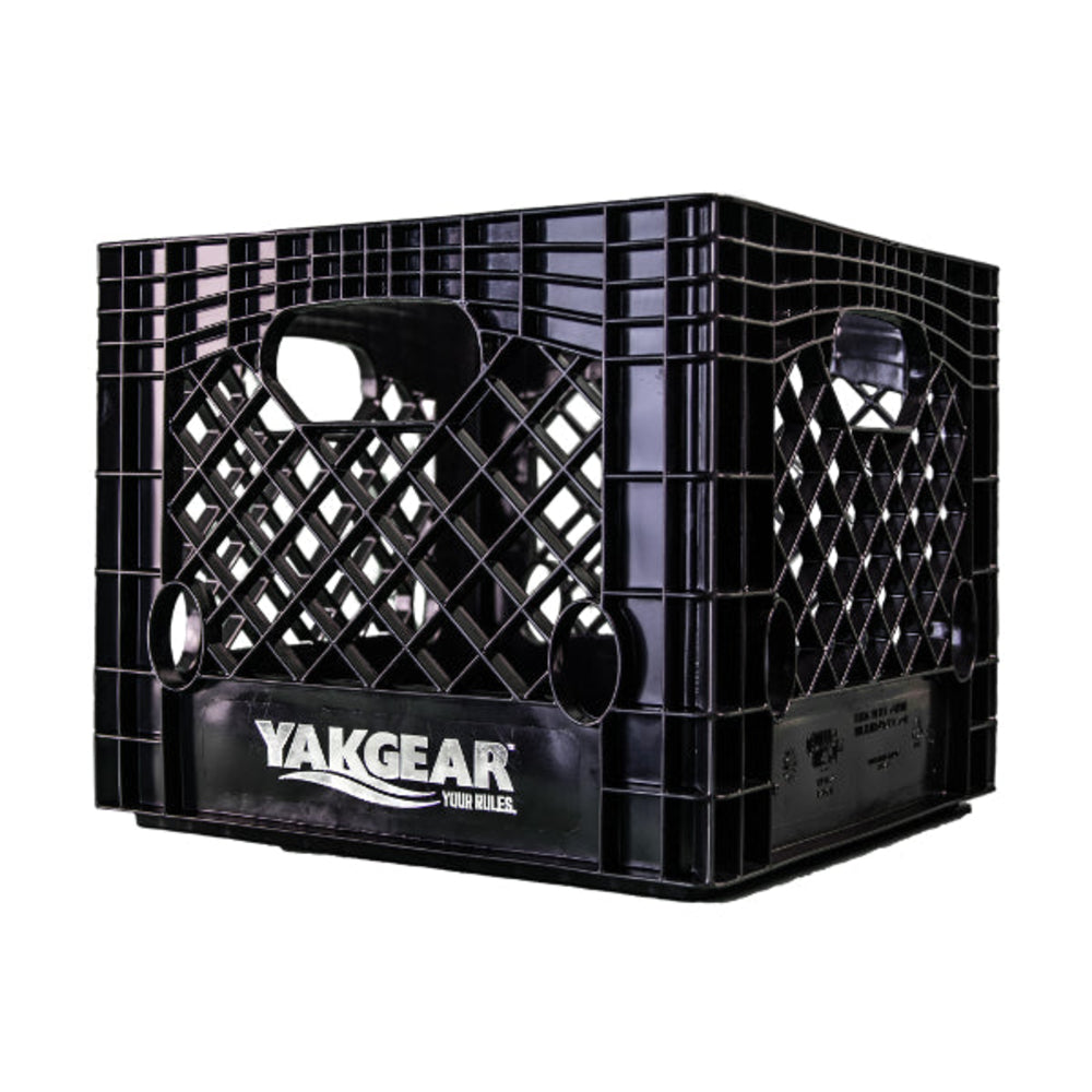 YakGear BMC13 Black 13' Milk Crate Image 1