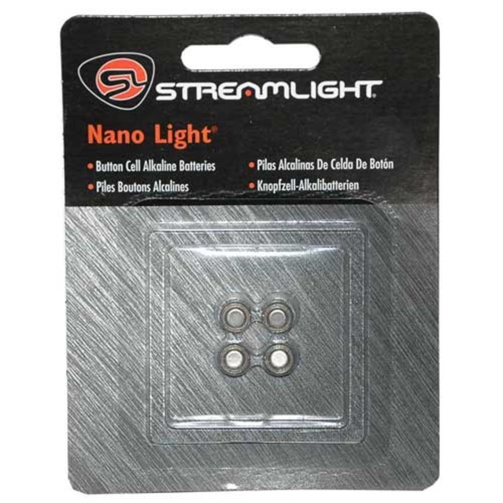 Streamlight 61205 Strmlght Nano Battery 4Pk - Compact LED Flashlight Image 1