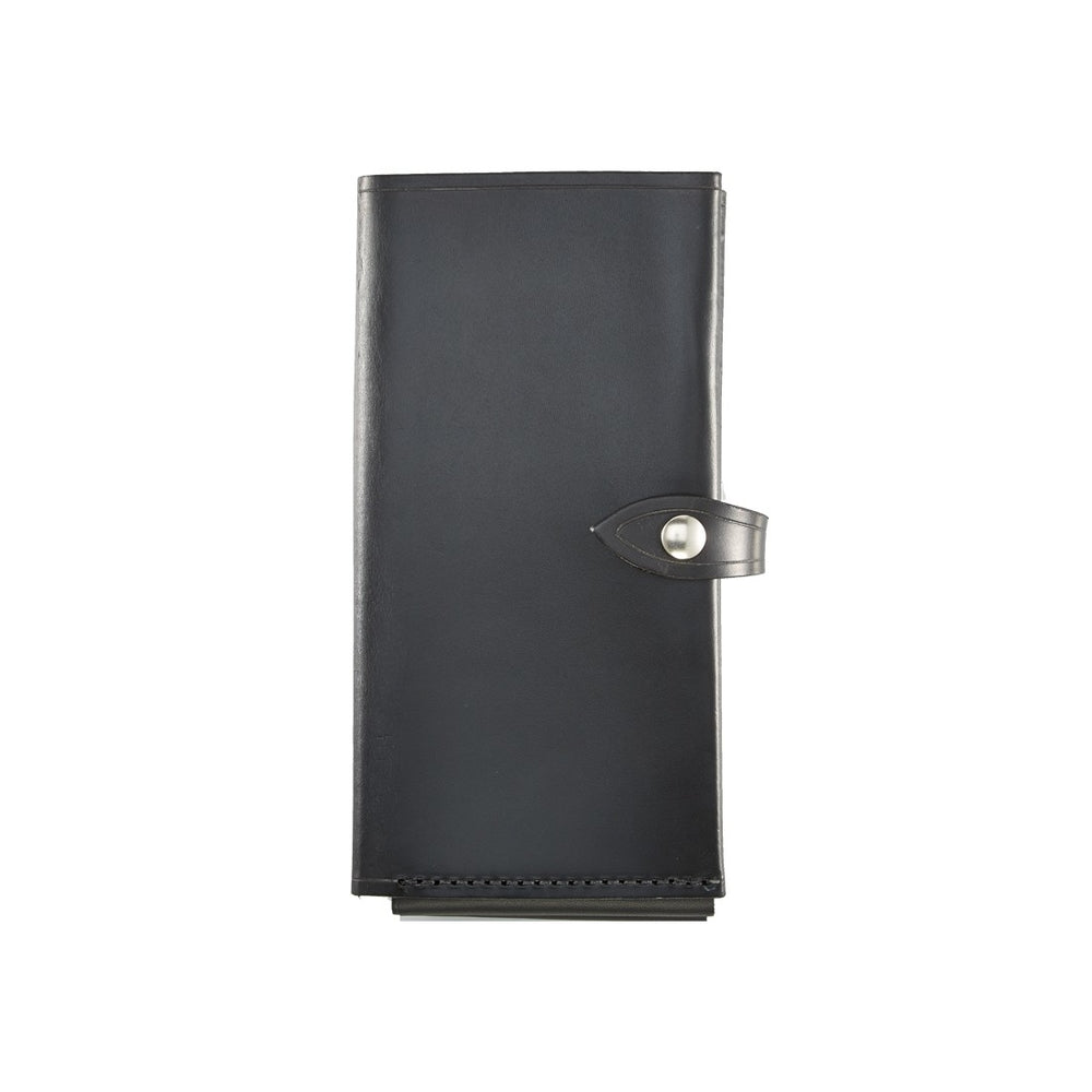 Aker Leather A581-BP-CH Double Citation Book Cover with Metal Slips Image 1