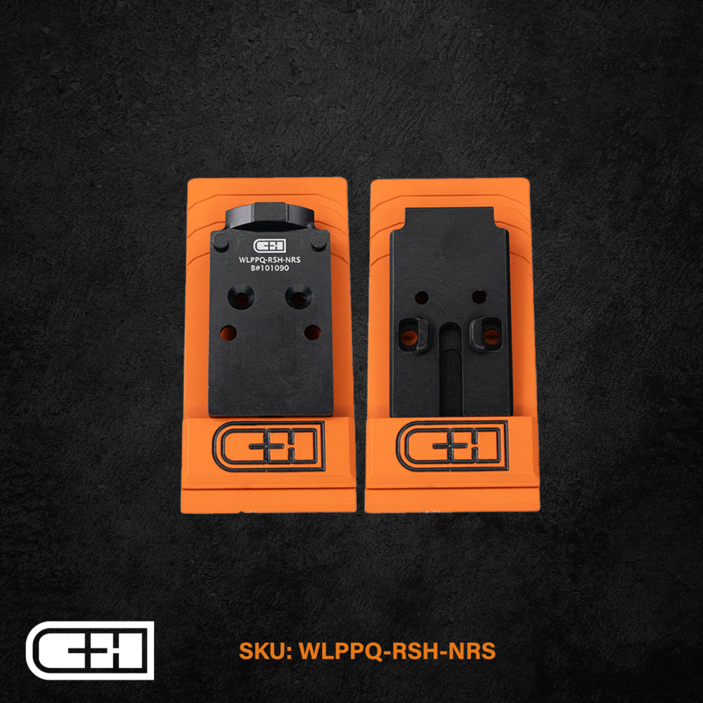 C&H Precision WLPPQ-RSH-NRS Optics Adapter Plate for Walther PPQ/Q4/Q5 Image 1