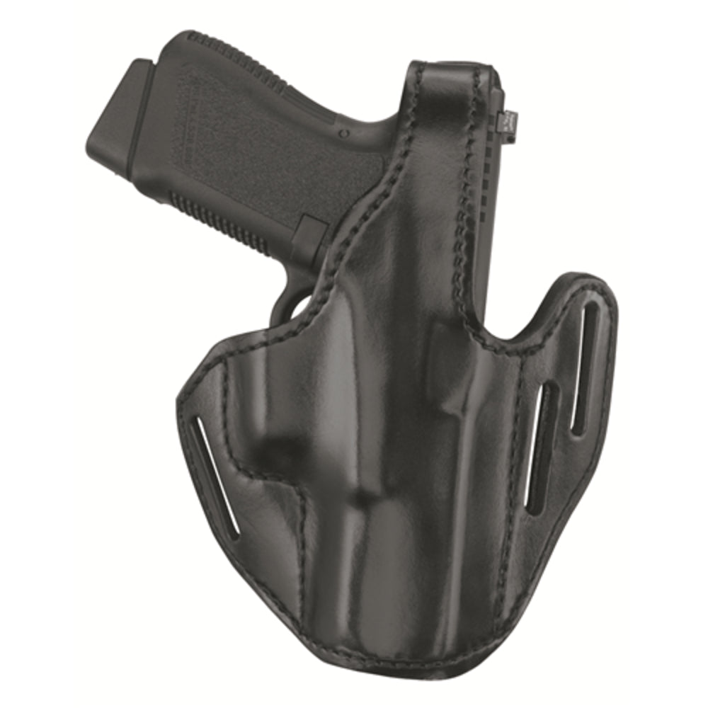 Gould and Goodrich B733-G19 Leather Holster for Glock 19/23/32 - 3 Slot Pancake Image 1