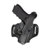 Aker H168BPR-GL43 Leather Holster - Flatsider XR12 - Black Image 1