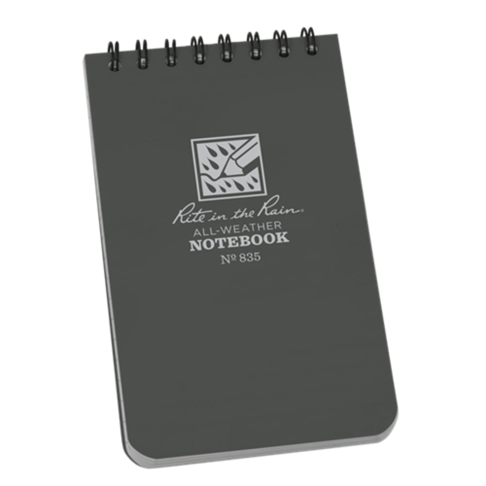 Rite in the Rain 835 Riterain 3x5 GY Notebook - Waterproof and Weatherproof Image 1