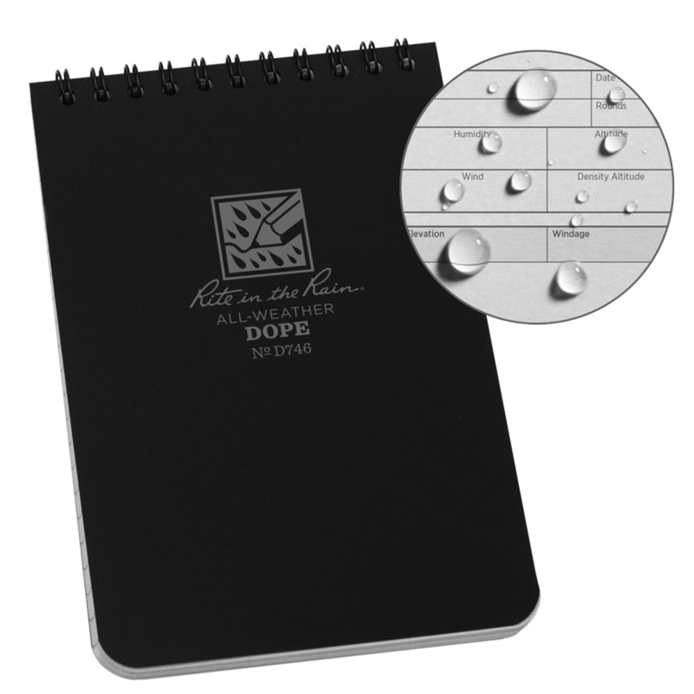 Rite in the Rain D746 Dope Logbook Image 1