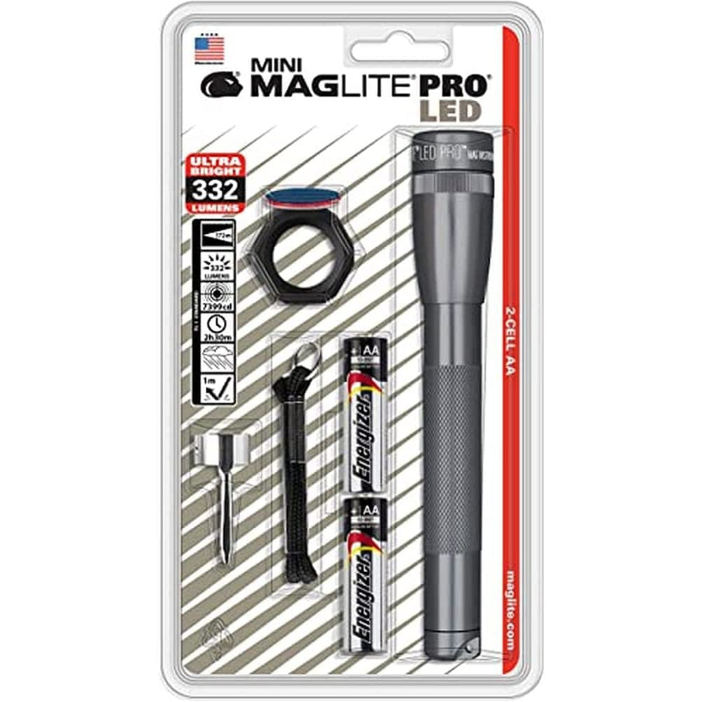 Maglite SP2P09C Mini Pro 2 AA-Cell LED Flashlight Kit Image 1