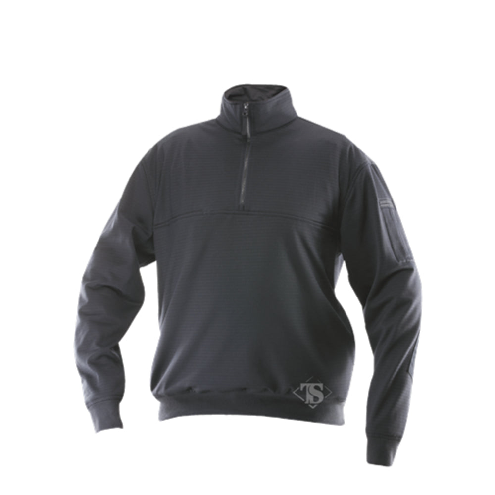 Tru-Spec 2077007 Grid Fleece Zip Thru Job Shirt - Warm and Durable Image 1