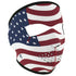Fox Outdoors 72-605 Neoprene Thermal Face Mask USA Flag Image 1