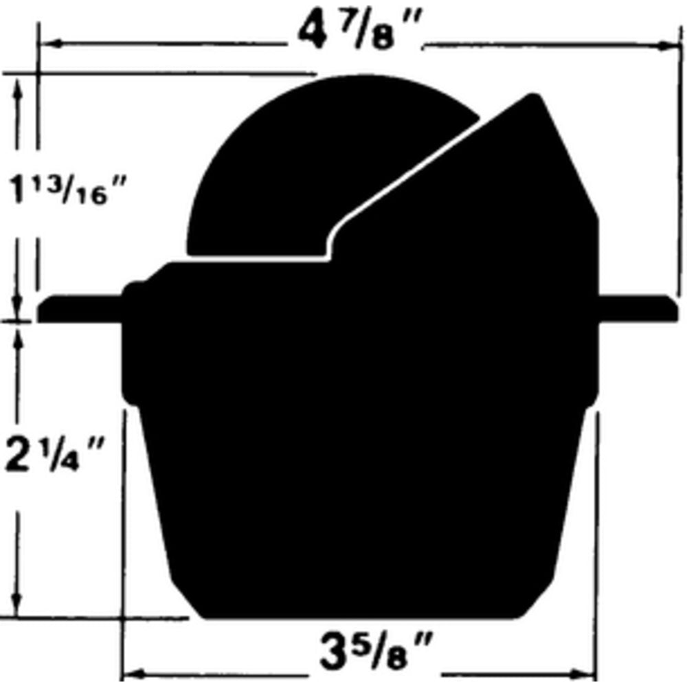 Ritchie F-50 Compass Flush Mount 2.75" Dial - Black