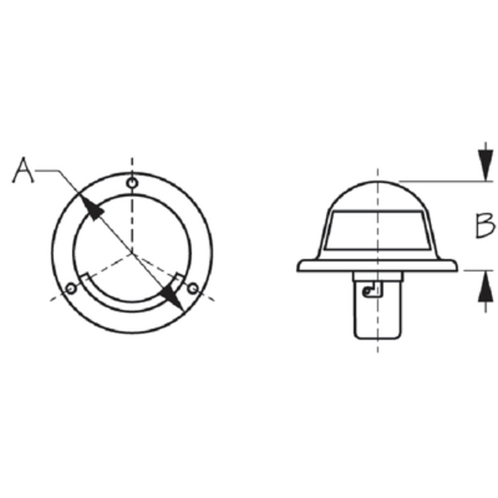 Stainless Steel Stern Light - Sea-Dog 400130-1