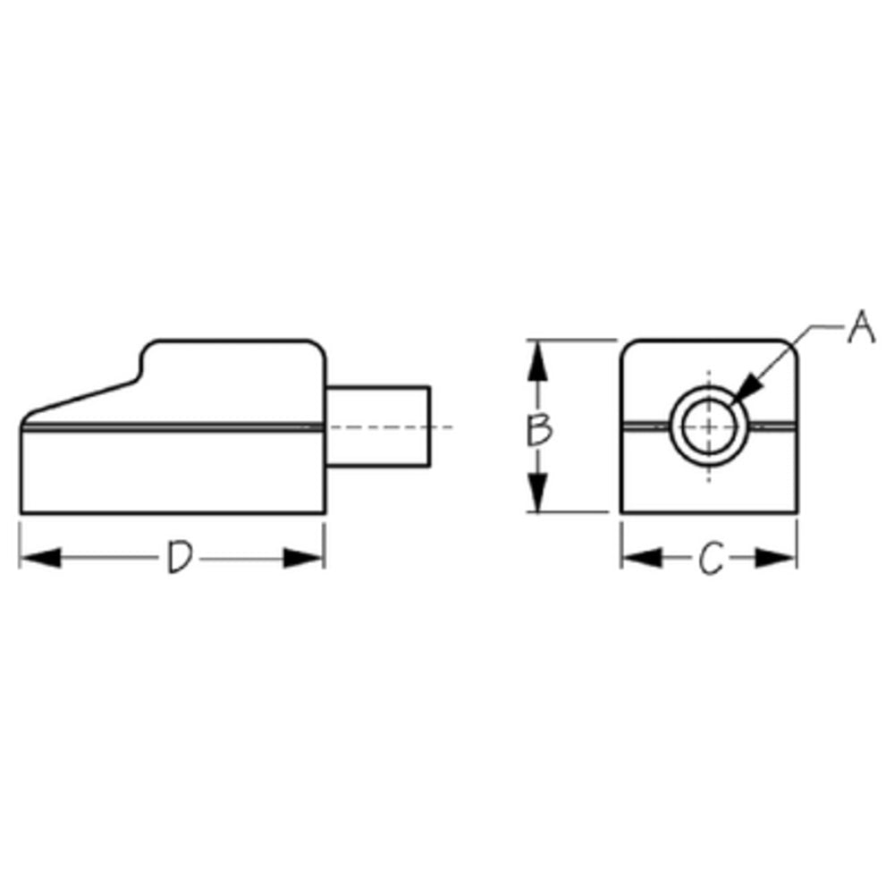Sea-Dog 415110-1 Battery Terminal Covers Red/Back 1/2""