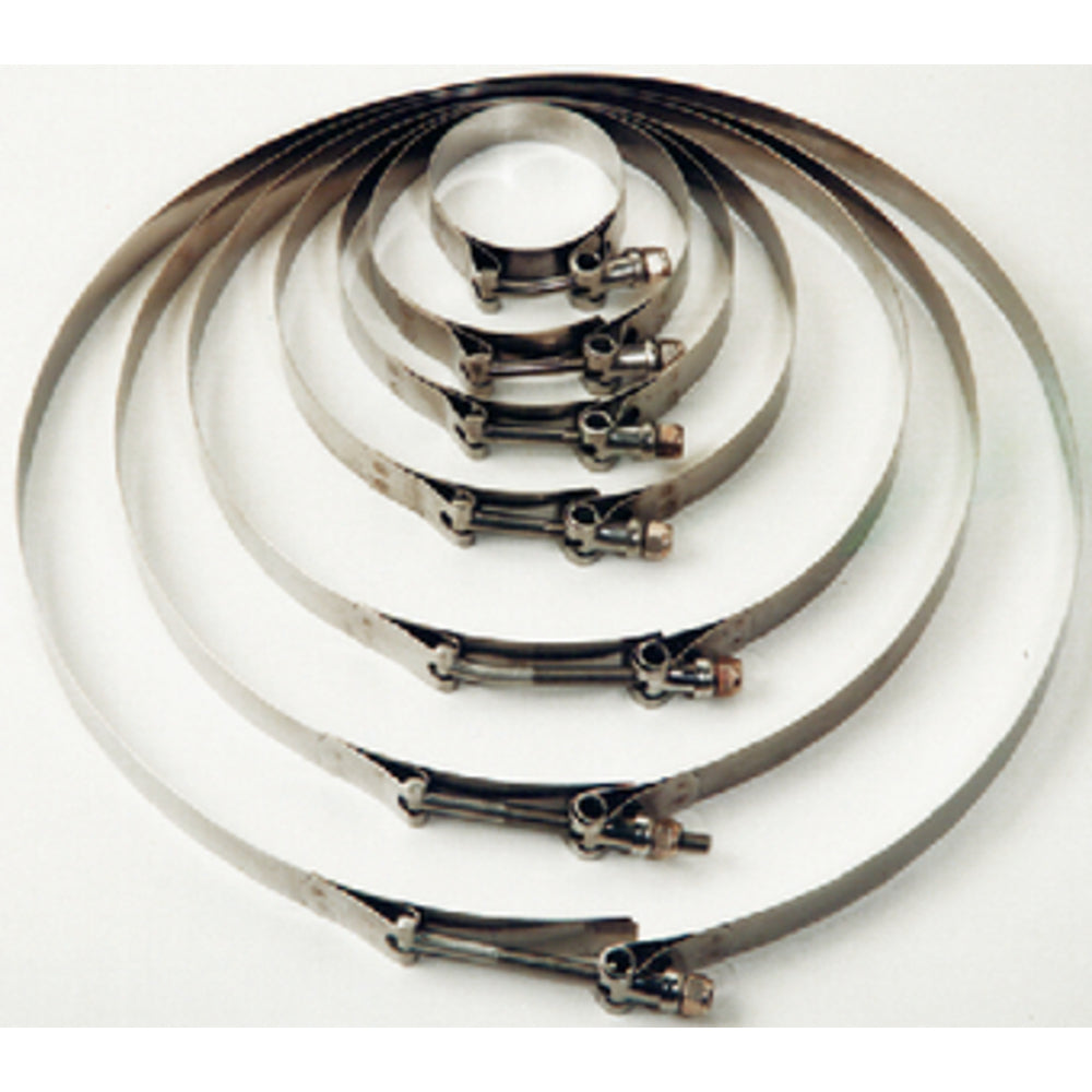 Trident 7208000L T-Bolt Hose Clamps 8In Image 1