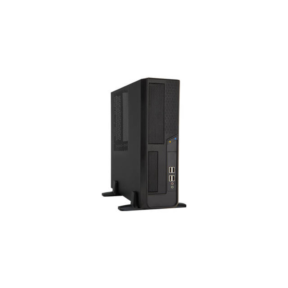 IN WIN BL040.FF300TB3F 11.5L SFF Chassis - Micro-ATX/Mini-ITX - 5 Drive Bays - Black Image 1