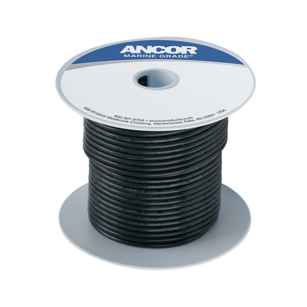 Ancor 102025 Black 16 AWG Tinned Copper Wire (250 ft) Image 1