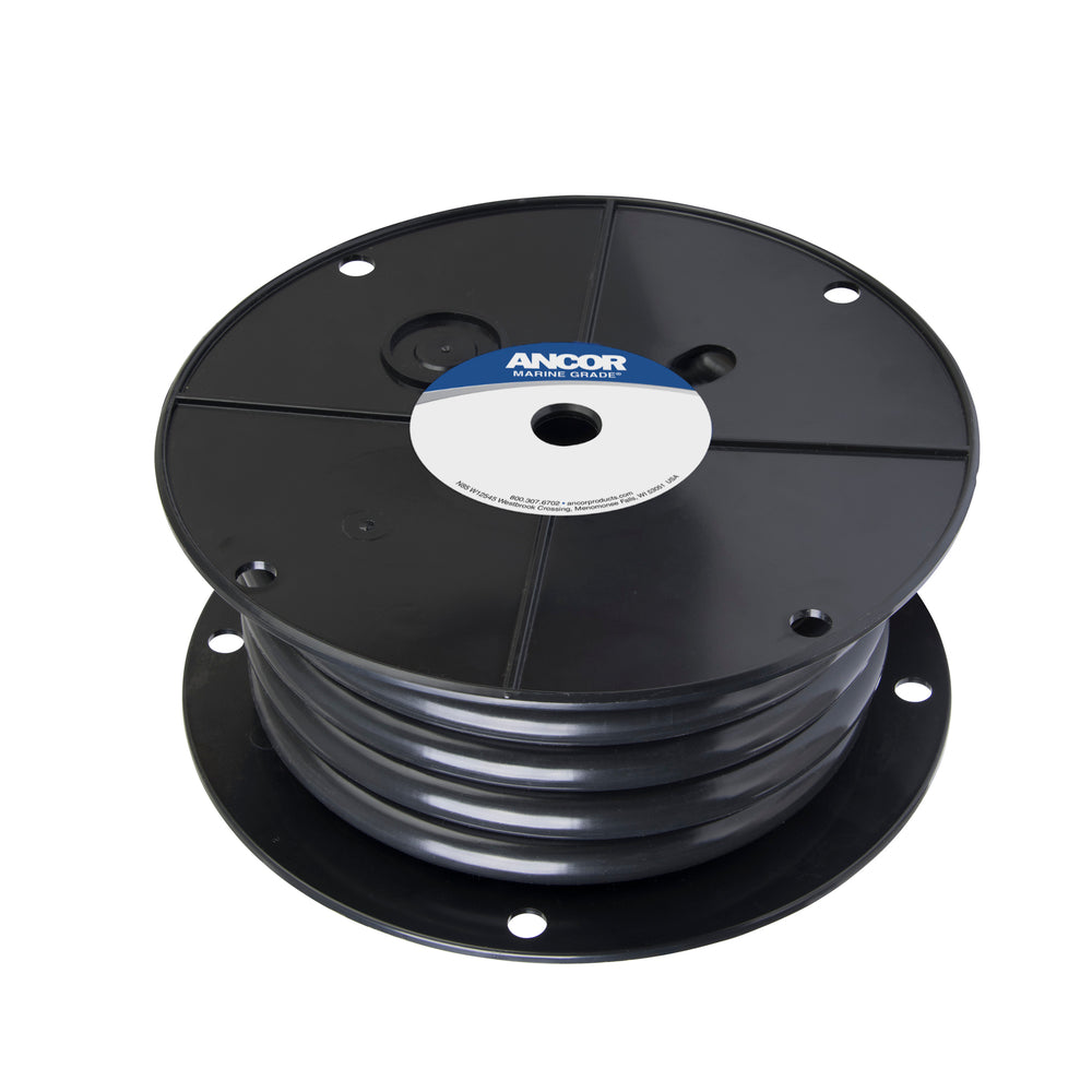 Ancor 119005 Black 4/0 Awg Tinned Copper Battery Cable 50' Image 1