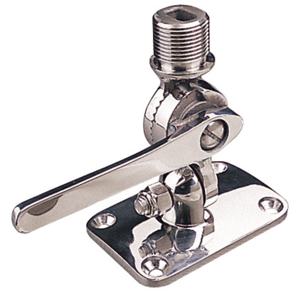 Sea-Dog Marine 329230-1 VHF Antenna Base with Adjustable Swivel Mounts Image 1