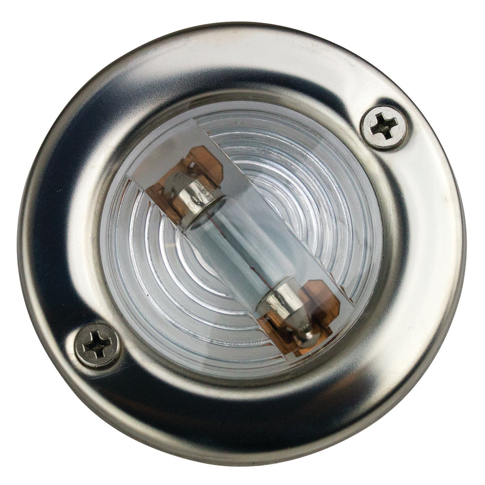 Sea-Dog 400135-1 Stainless Steel Round Transom Light Image 1