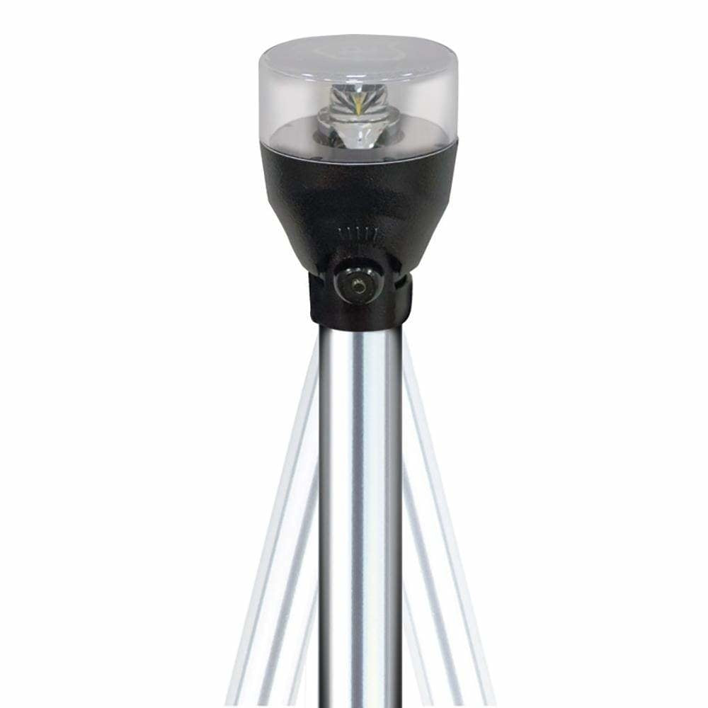 Attwood Marine 5530-54A7 LED Articulating All-Around Light 12V 2-Pin 54" Pole