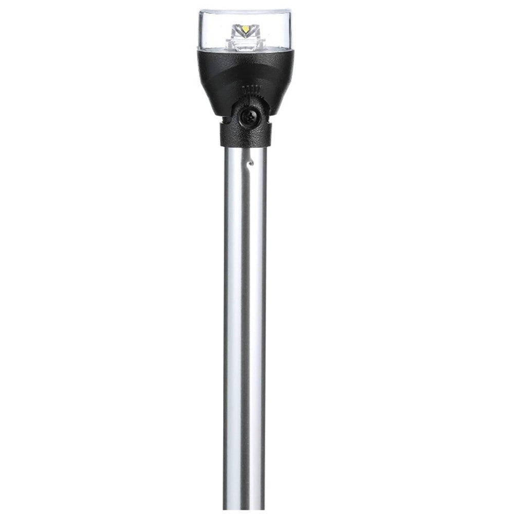 Attwood Marine 5551-Pa20-7 Lightarmor All-Around Light 20" Aluminum Pole Black